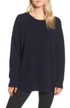 Women's James Perse Oversize Cashmere Sweater - Blue