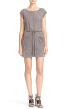 Women's Joie Maroone Belted Suede Minidress