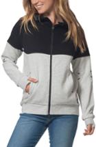 Women's Rip Curl Anti-series Viral Zip Fleece - Grey