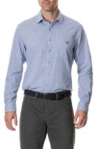 Men's Rodd & Gunn Glenariffe Check Sport Shirt - Blue