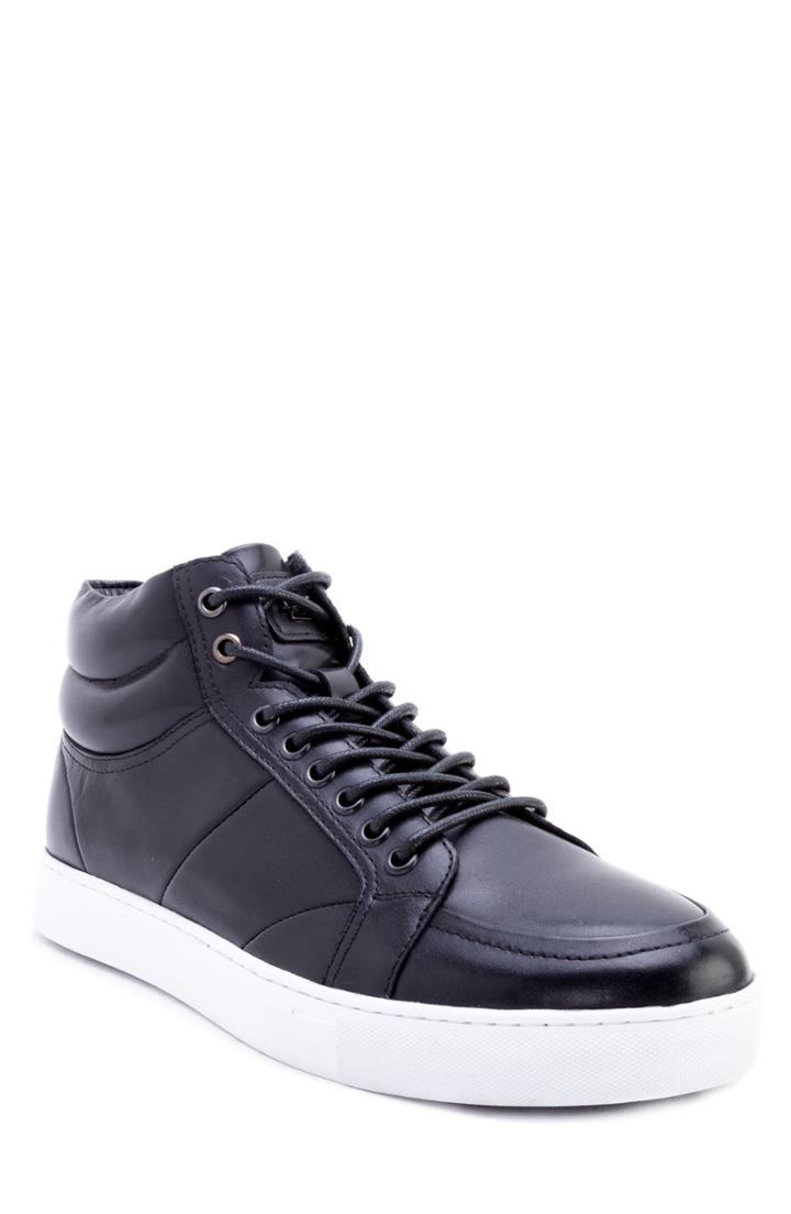 Men's Zanzara Tassel Mid Top Sneaker .5 M - Black