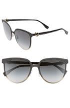 Women's Fendi 57mm Sunglasses - Black