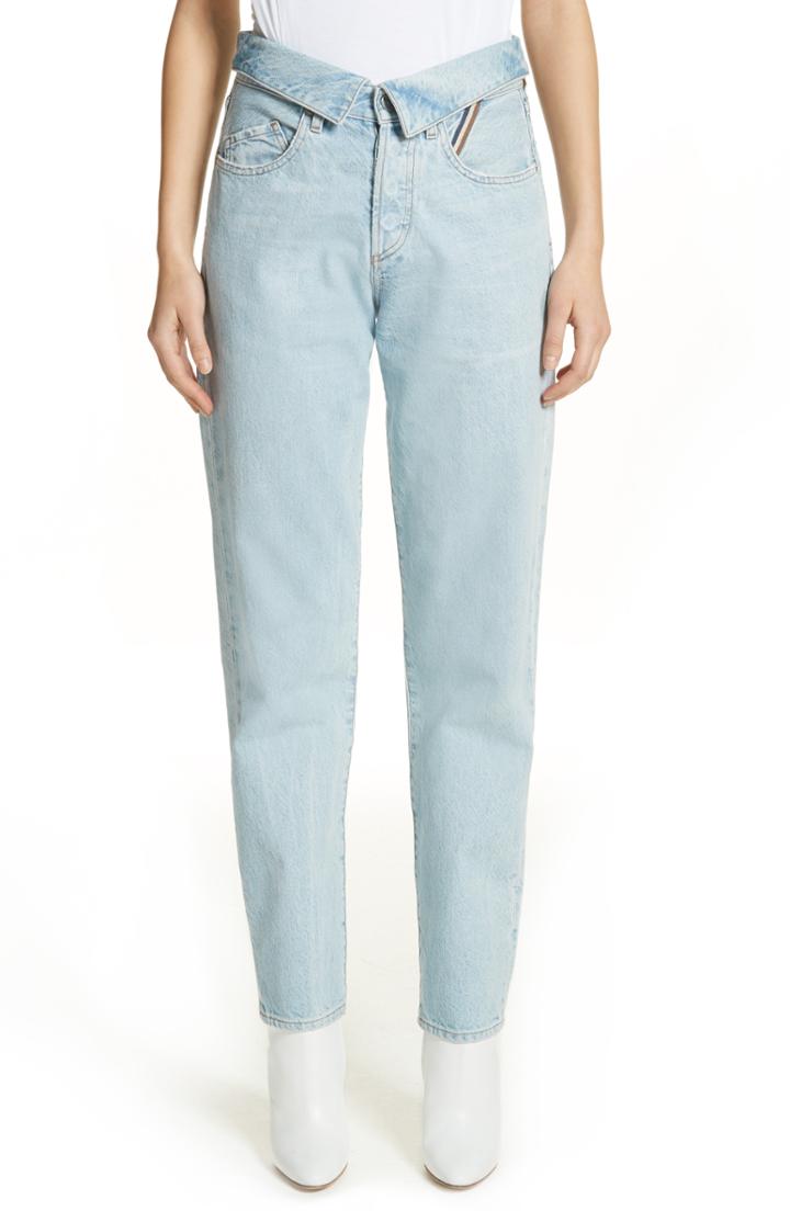 Women's Jean Atelier Flip Straight Leg Jeans