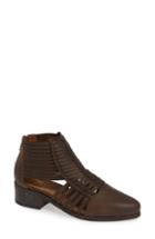 Women's Sbicca Rosabell Woven Bootie M - Brown