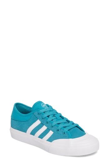 Women's Adidas Matchcourt Mid High Sneaker .5 M - Blue
