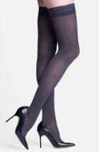 Women's Insignia By Sigvaris 'headliner' Graduated Compression Thigh Highs, Size B - Grey
