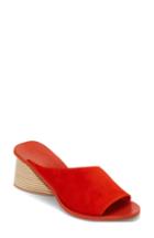 Women's Mercedes Castillo Izar Slide Sandal M - Red
