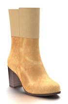 Women's Shoes Of Prey Block Heel Boot D - Brown