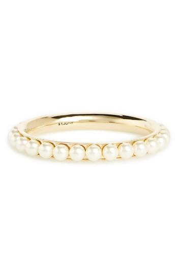 Women's St. John Collection Imitation Pearl Bangle