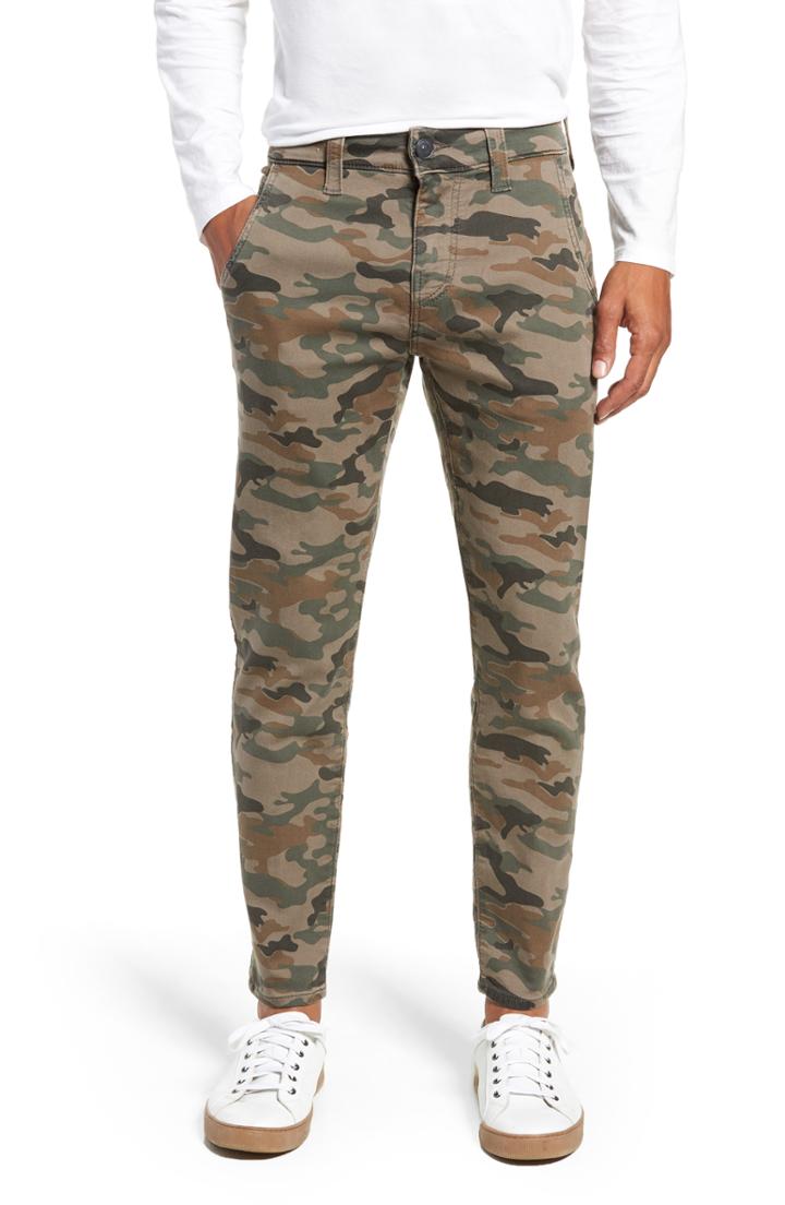 Men's True Religion Brand Jeans Finn Camo Print Runner Pants