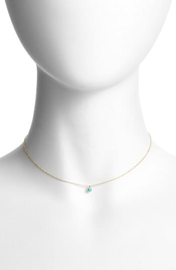 Women's Zoe Chicco Dangling Semiprecious Stone Choker