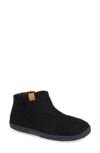 Women's Green Comfort Nepal Slipper Bootie(women) Eu - Black