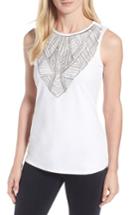 Women's Nic+zoe Luna Tank - White