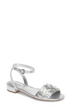 Women's Michael Michael Kors Lexie Star Embellished Sandal M - Metallic