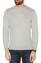 Men's Original Penguin Camo Cuff Sweatshirt - Grey