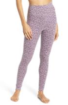 Women's Ragdoll Leopard Print Leggings - Purple