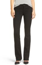 Petite Women's Kut From The Kloth Natalie Stretch Bootleg Jeans P - Black