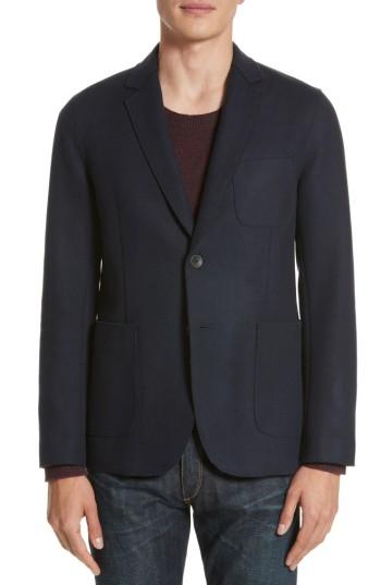 Men's Rag & Bone Woodall Wool Blend Blazer - Black
