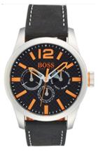 Men's Boss Orange 'paris' Multifunction Watch, 47mm
