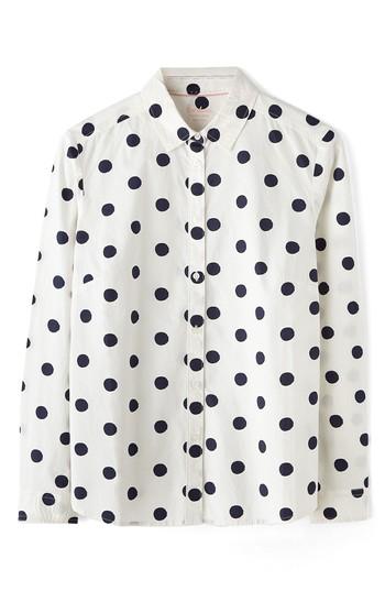 Women's Boden Print Shirt - Blue