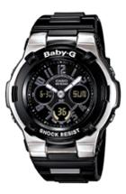 Women's Baby-g Dual Movement Watch, 44mm X 40mm