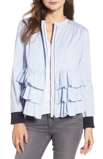 Women's Chelsea28 Ruffle Jacket - Blue