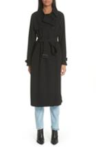 Women's Noir Kei Ninomiya Double Breasted Coat - Black