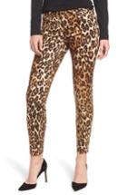 Women's Seven7 Leopard Print Ankle Skinny Jeans - Beige