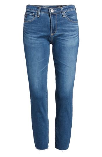 Women's Ag Prima Crop Skinny Jeans - Blue