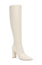 Women's Marc Fisher D Ulana Knee High Boot, Size 5 M - White