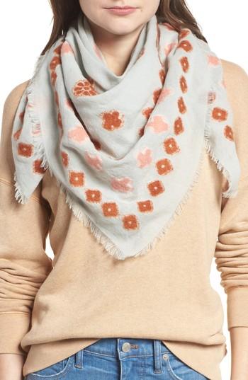 Women's Madwell Clover Grid Square Scarf