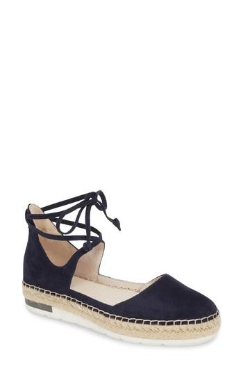 Women's Caslon Leena Ankle Strap Sandal M - Blue