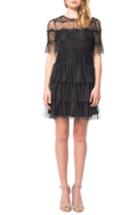 Women's Willow & Clay Ruffle Tulle Dress - Black