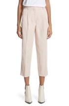 Women's Acne Studios Tabea Crop Chinos Us / 34 Eu - Pink