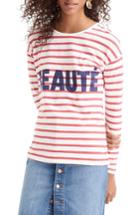 Women's J.crew Beaute T-shirt, Size - Red