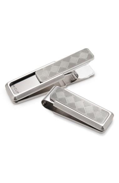Men's M-clip Herringbone Money Clip -