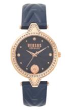 Women's Versus By Versace V Versus Leather Strap Watch, 34mm