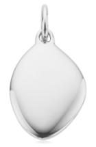 Women's Monica Vinader Nura Engravable Teardrop Pendant Charm