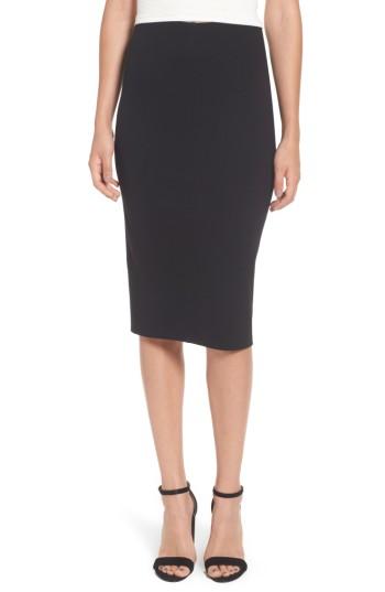 Women's Leith Ponte Skirt - Black