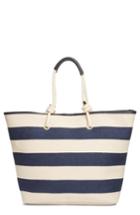 Phase 3 Rope Handle Canvas Tote - Blue