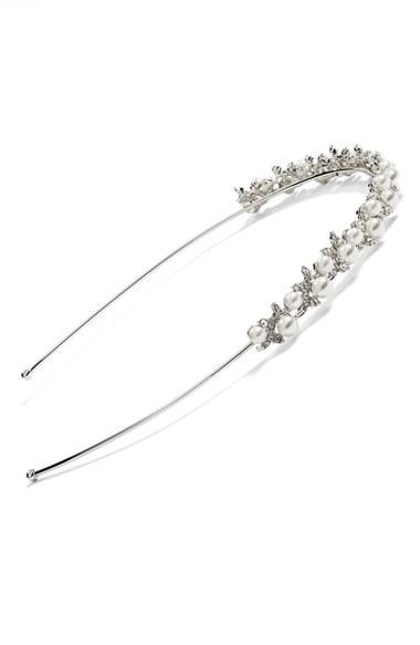 Nina Pearly Bead And Crystal Headband