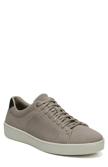 Men's Vince Silos Knit Low Top Sneaker M - Beige