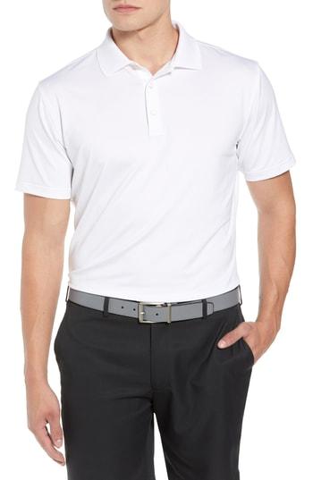 Men's Peter Millar Stretch Jersey Performance Polo - Black