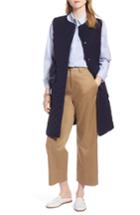Women's 1901 Long Quilted Vest - Blue