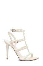Women's Valentino Garavani Rockstud T-strap Sandal .5us / 35.5eu - Ivory