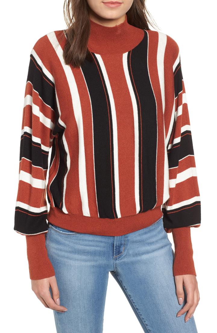 Women's Leith Stripe Dolman Sleeve Sweater