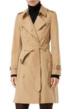 Women's Burberry The Chelsea Slim Fit Heritage Trench Coat - Yellow
