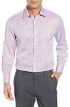 Men's English Laundry Regular Fit Plaid Dress Shirt .5 - 32/33 - Pink