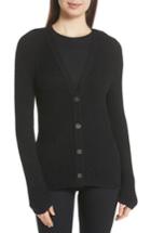 Women's Brochu Walker Rainer Button Cardigan - Black