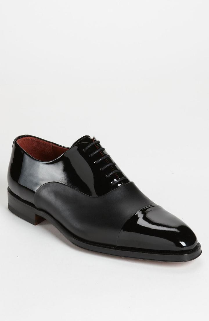 Men's Magnanni Cesar Cap Toe Oxford M - Black